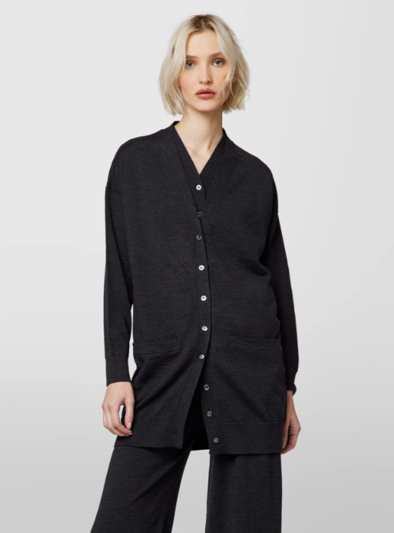 Completo Cardigan e Pantalone in Maglia ALPHA STUDIO