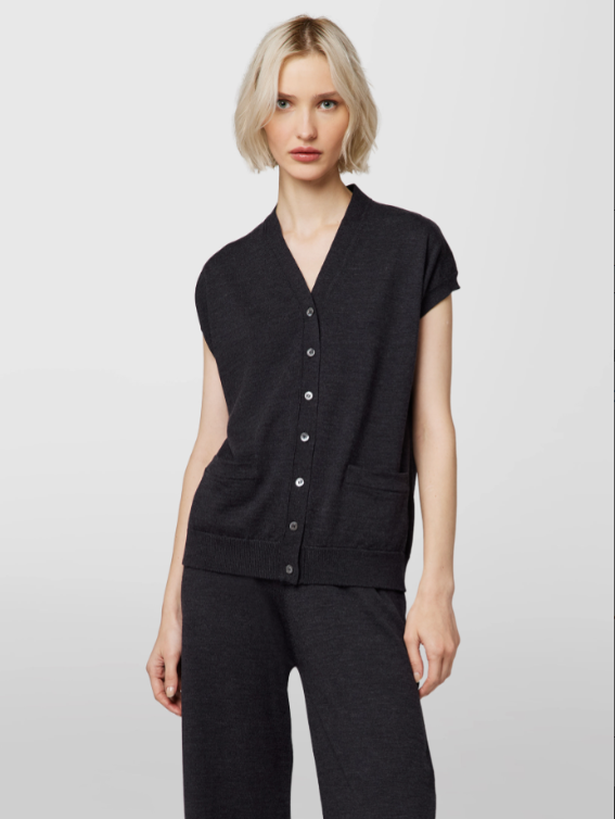 Completo Gilet e Pantalone in Maglia ALPHA STUDIO