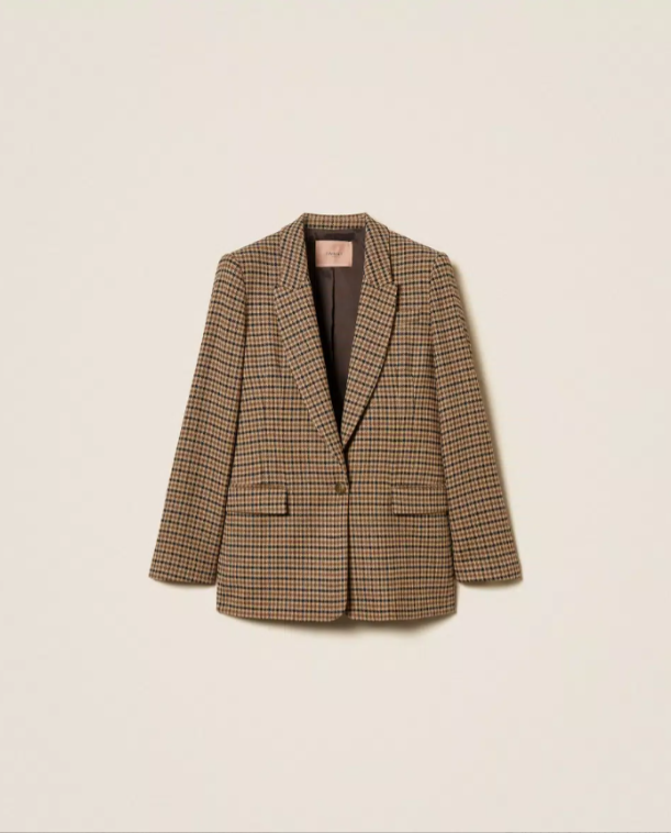 Completo Giacca e Pantalone in Pied de Poule TWINSET